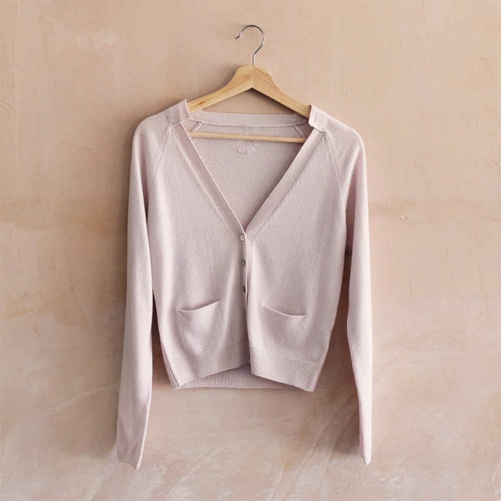 Sphere One Billet Cardigan Soft Pink